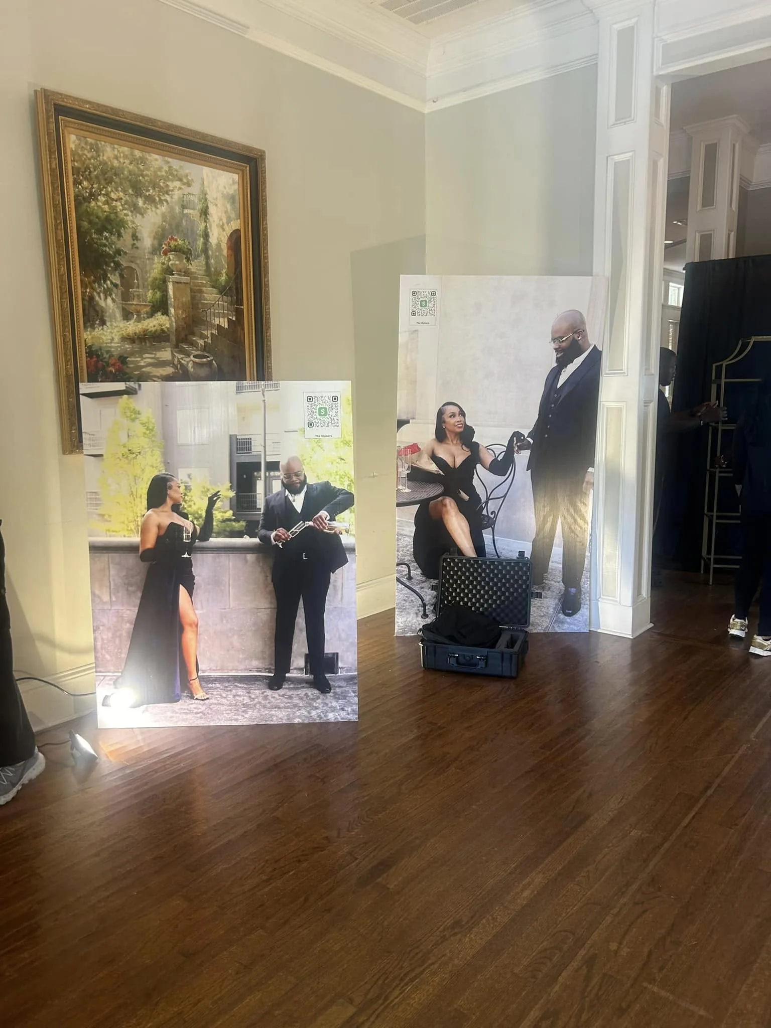 Life-size event posters printed by Fontz Graphics Designs