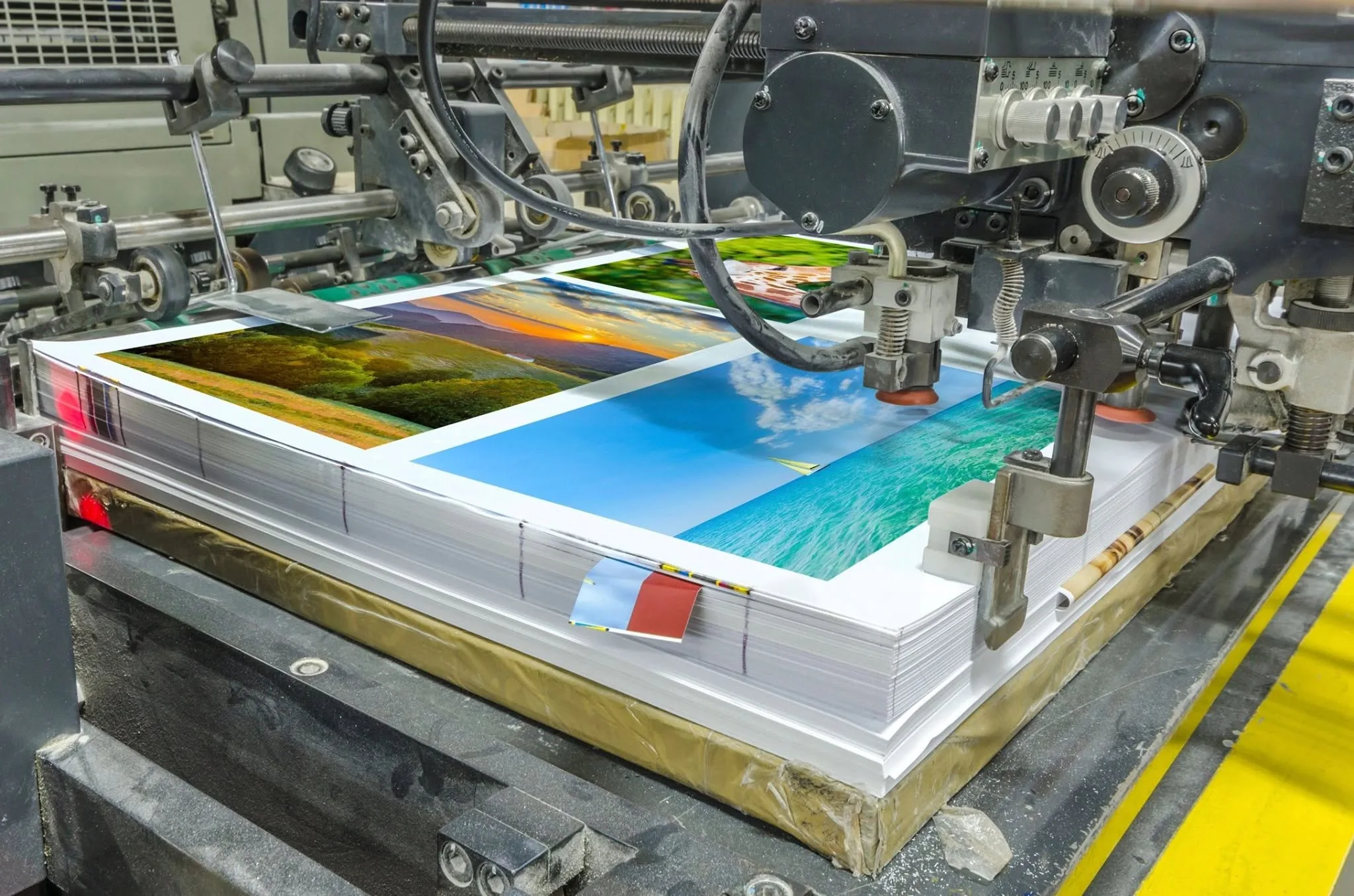 Inside the Fontz Graphics Designs showroom in Forest Park, GA